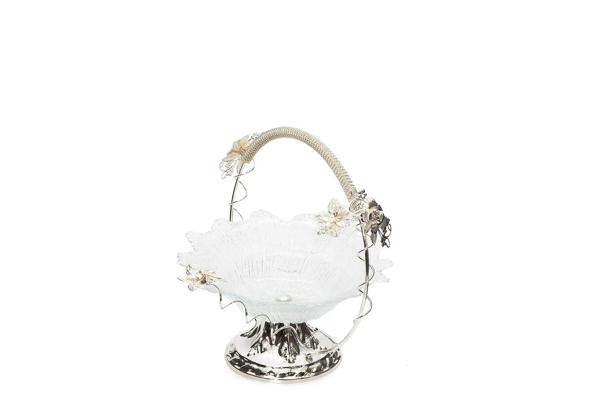 Confectionary Bowl With Floral Design - Armani Gallery