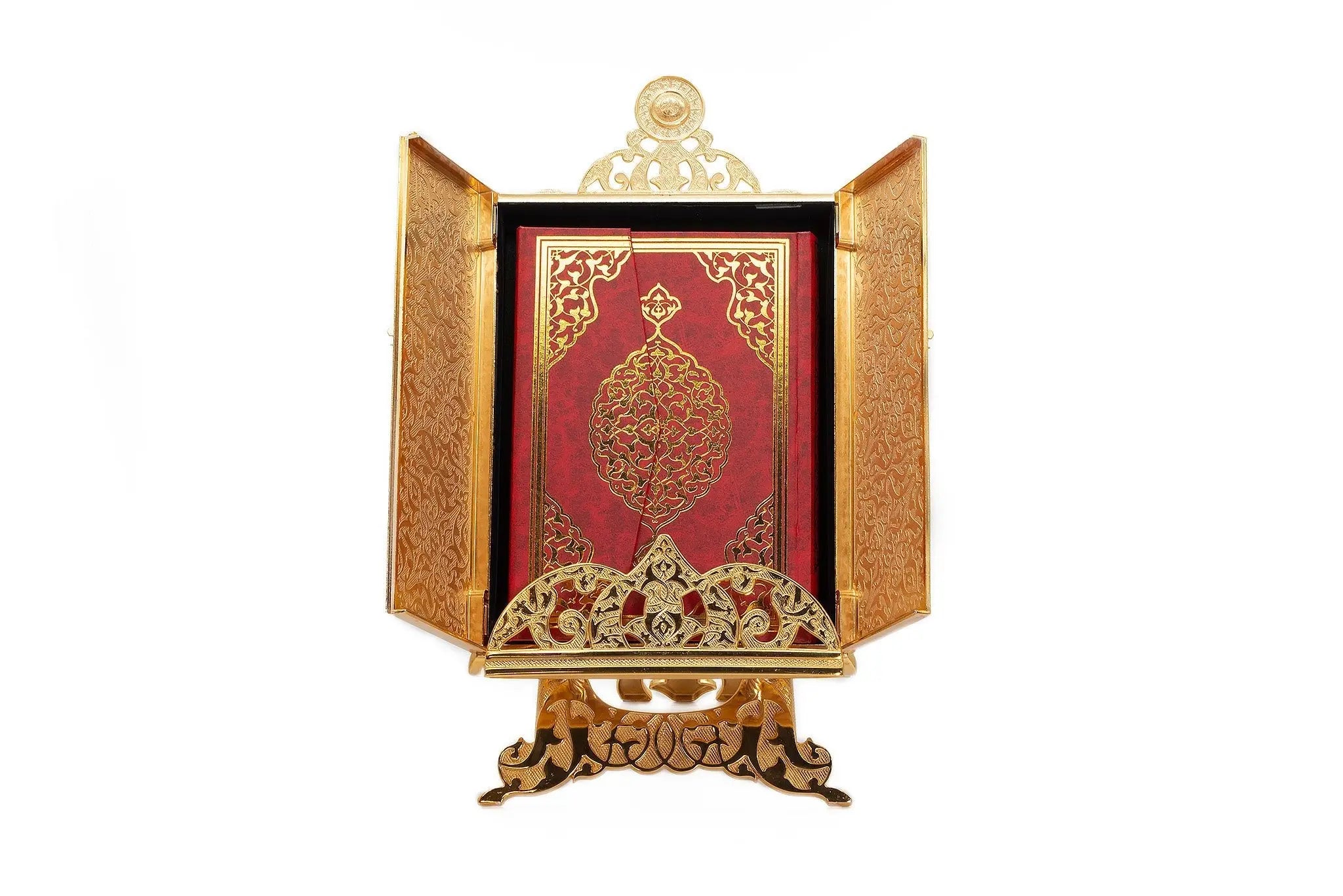 Gold Holy Quran Case - Quran Included - Armani Gallery