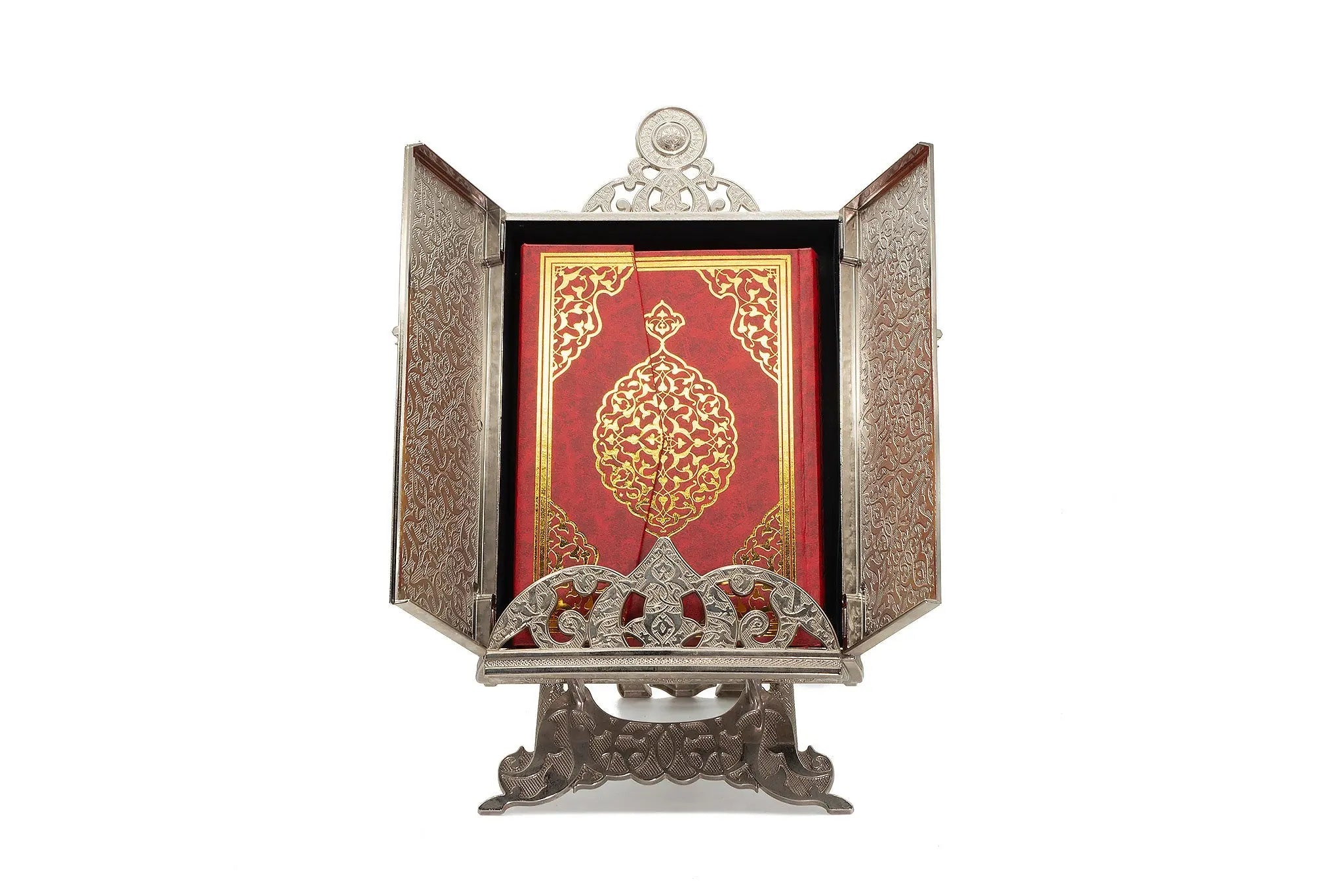 Silver Holy Quran Case - Quran Included - Armani Gallery