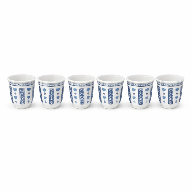 Luxury Assorted Modern Coffee Cups Set – Geometric Pastel Design (Varieties)
