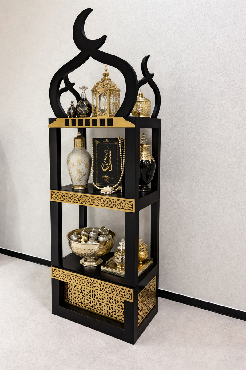 Crescent Top Decorative Ramadan Stand 18332-1