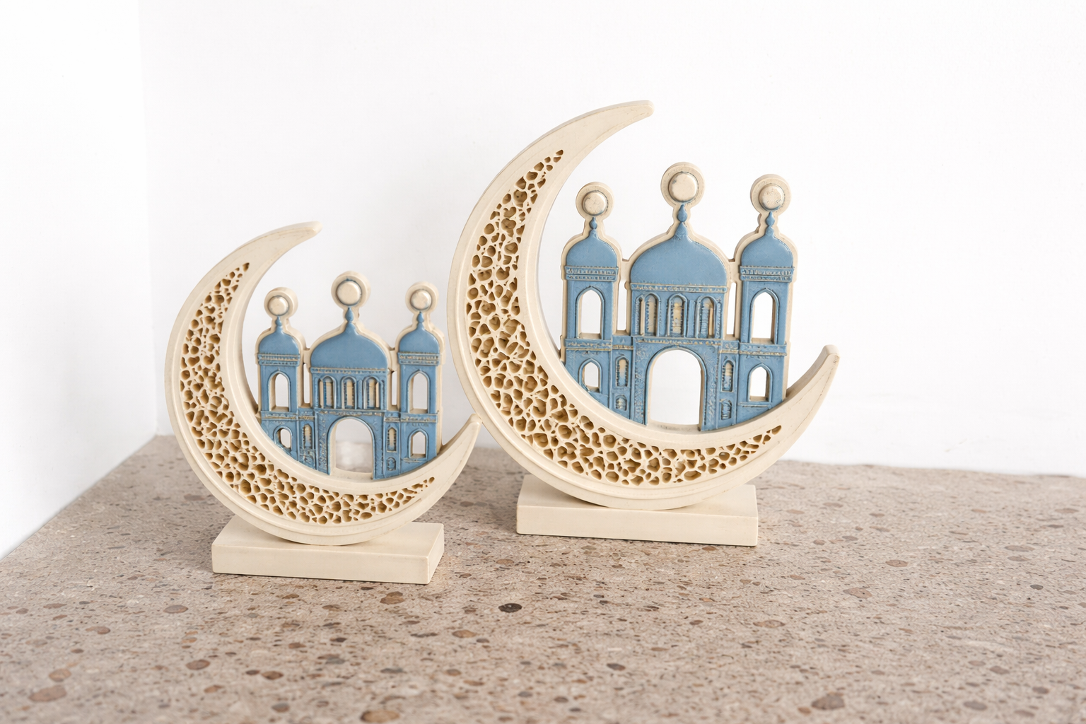 Crescent Moon Mosque Ornament