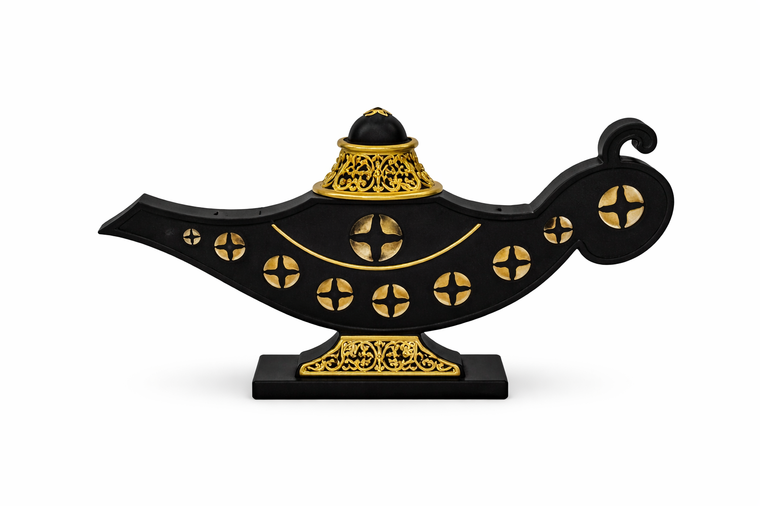 Black Aladdin Magic Lamp Decorative Ramadan Ornament