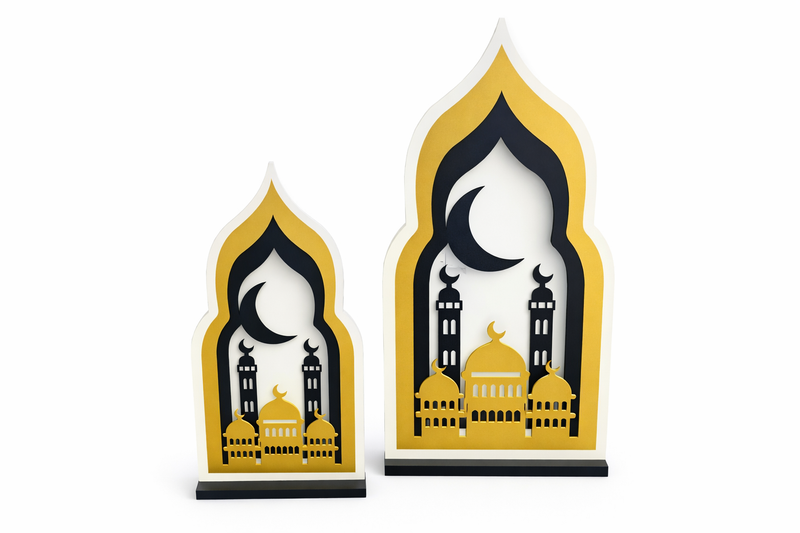 Mosque Arch Ramadan Table Decor
