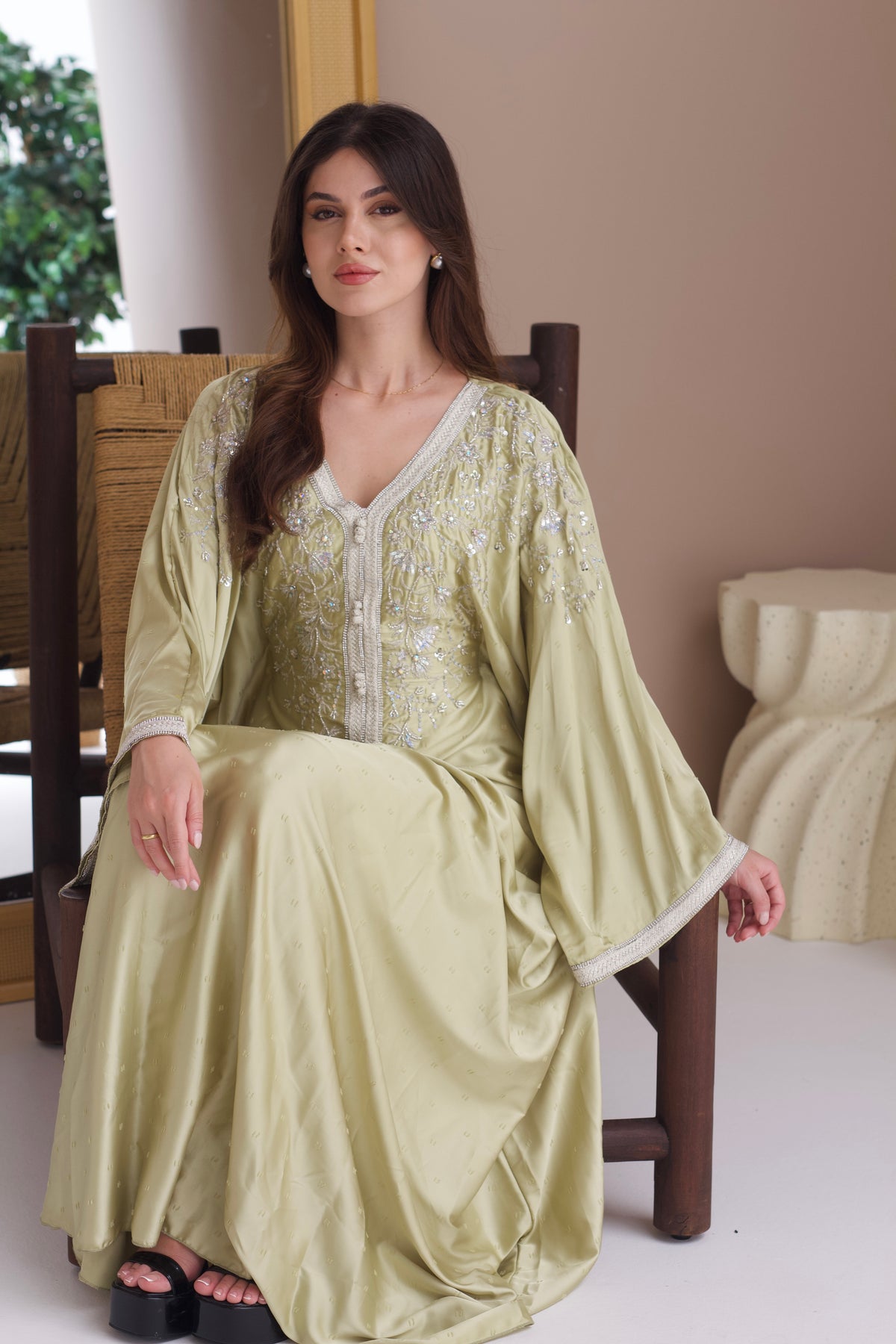 EMBELLISHED KAFTAN