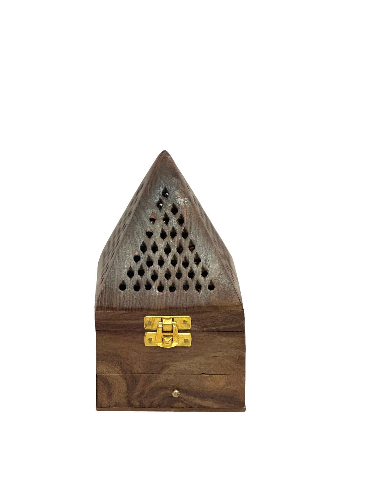 Wooden Pyramid Incense Burner - Large - Armani - Armani | Milas Gallery