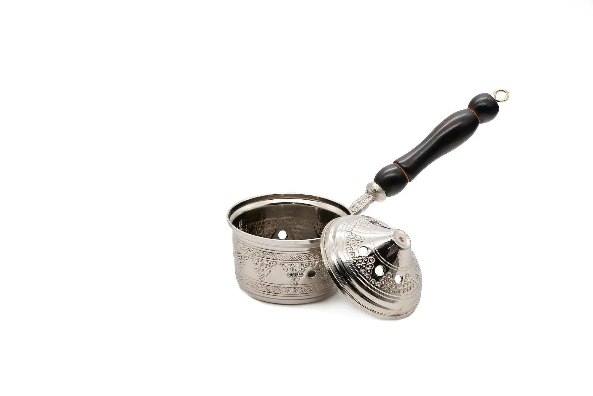Incence Burner With Wooden Handle - Armani Gallery