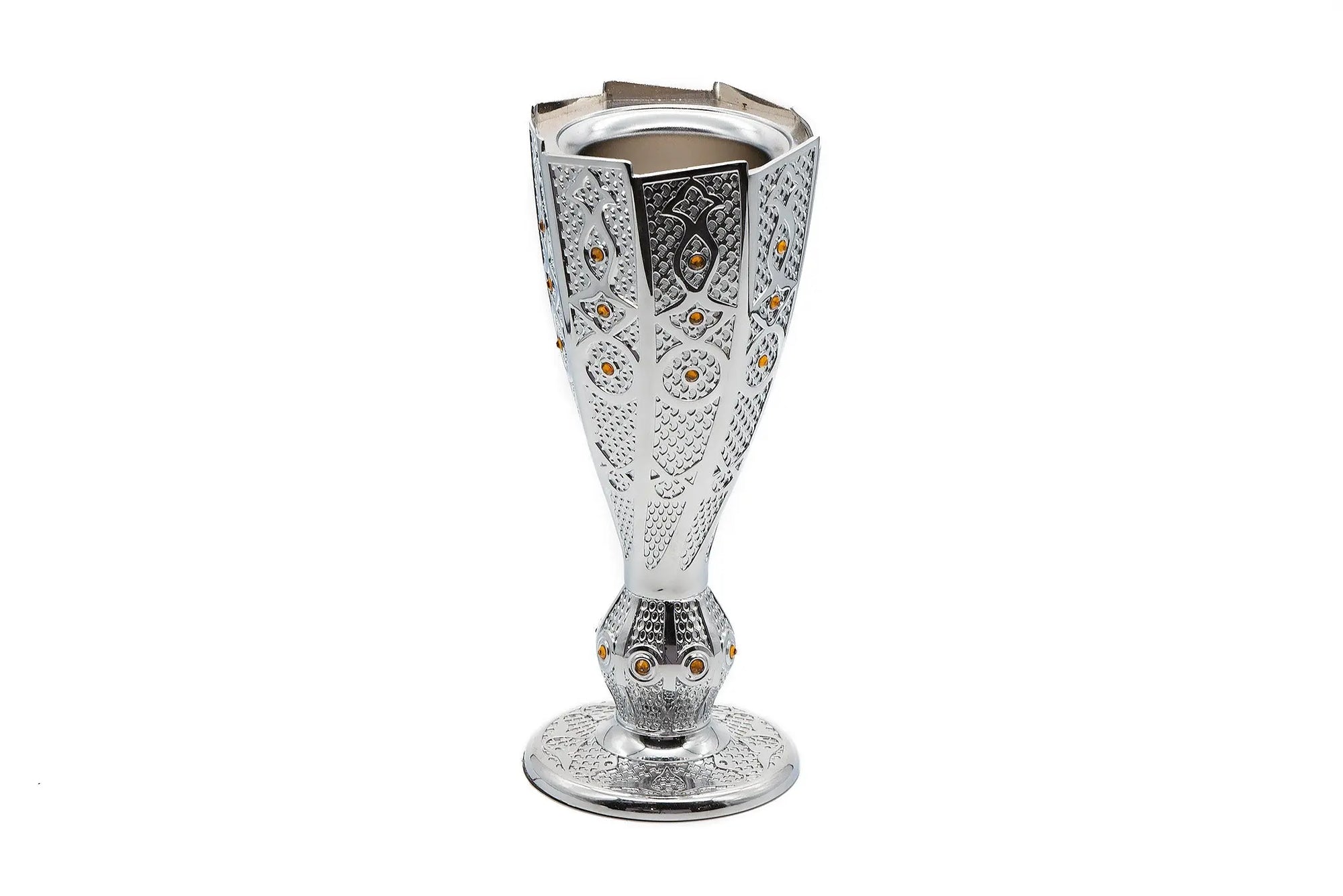 Incense Burner Big Trophy - Chrome - Armani Gallery