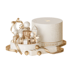 Laverne luxury perfume gift set with multiple mini bottles, decorative packaging, and gold ribbon accents.