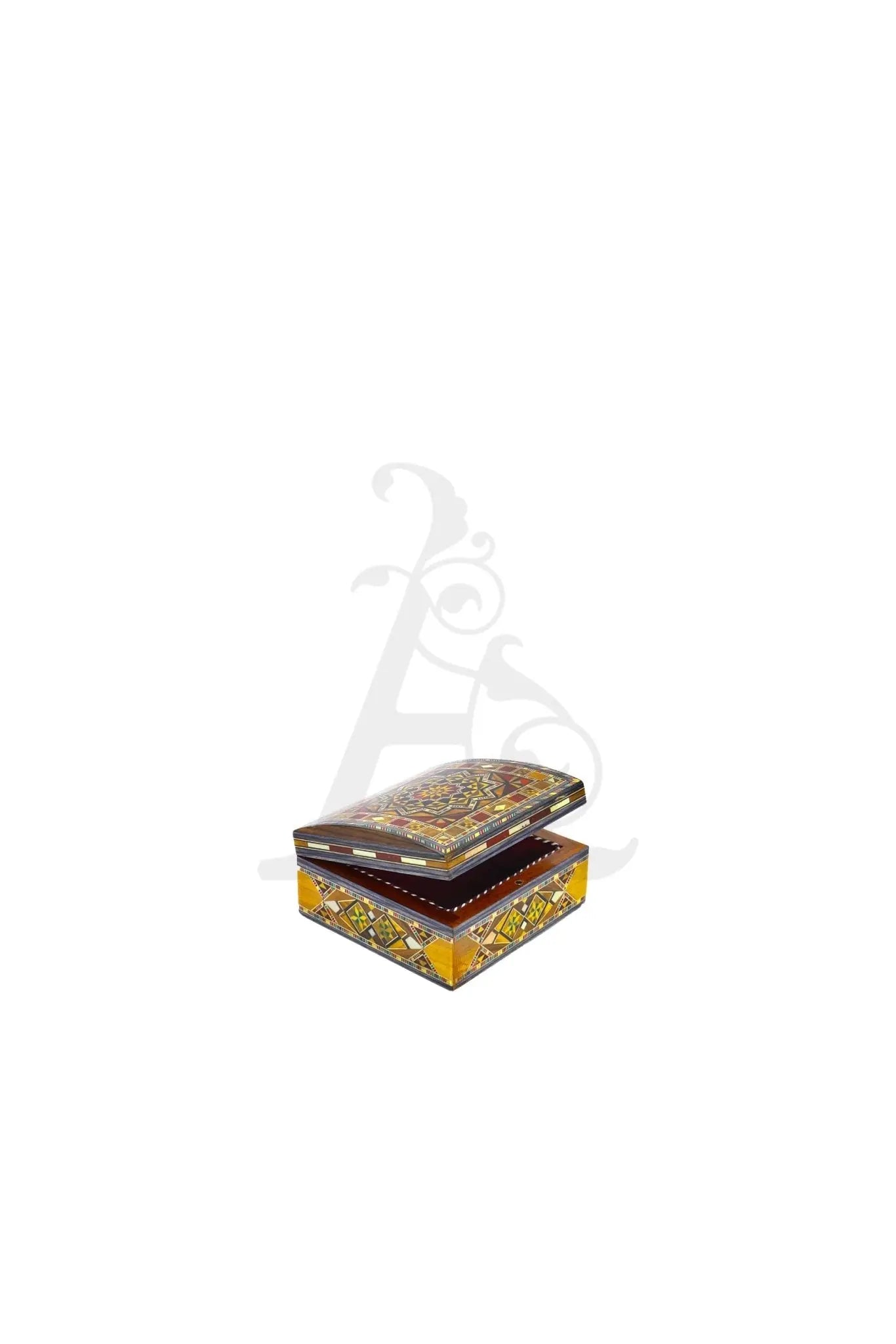 Square Jewellery Box - Small (12 X 12 X 6 cm) - Armani Gallery
