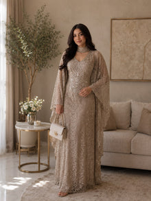 ZAHRA ORNATE EMBROIDERED KAFTAN