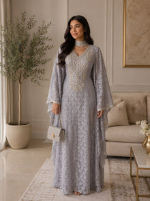 ZAHRA ORNATE EMBROIDERED KAFTAN