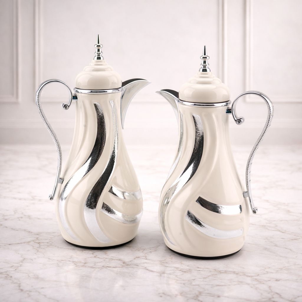 Luxury Thermos Flask Set – Arabic Coffee & Tea Server (2-Piece)  18330-19