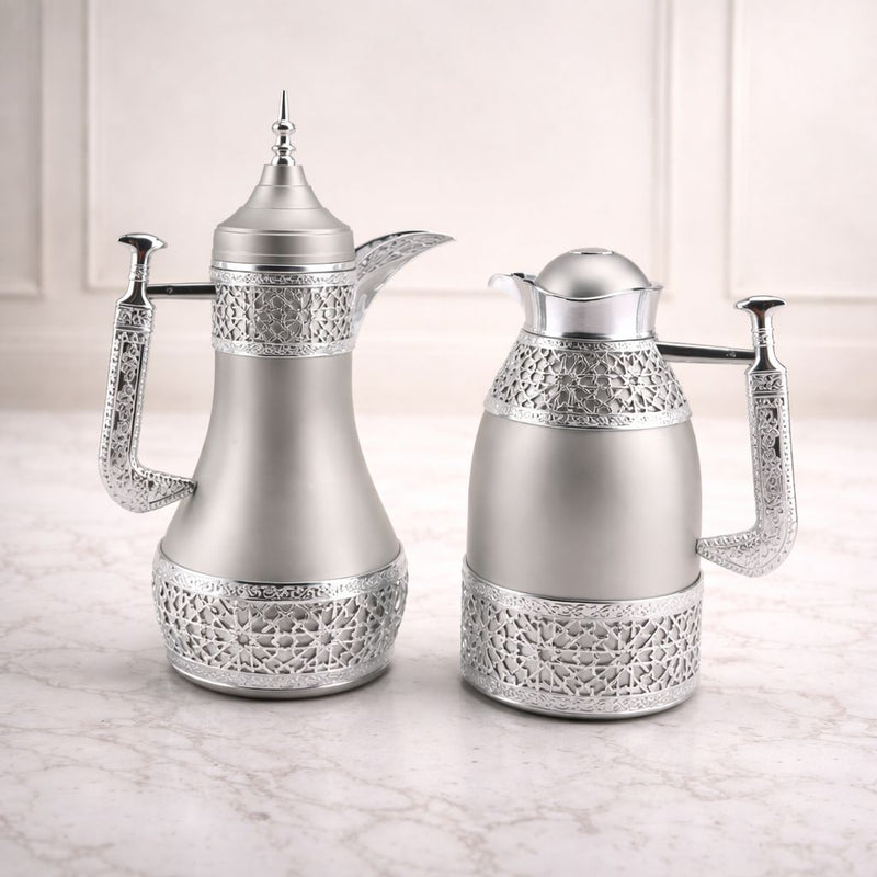 Luxury Thermos Flask Set – Arabic Coffee & Tea Server (2-Piece)