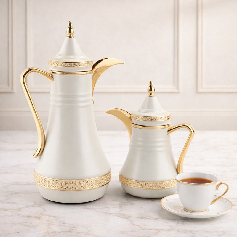 Luxury Thermos Flask Set – Arabic Coffee & Tea Server (2-Piece)