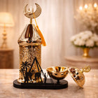 Crescent Top Bakhoor Burner & Incense Holder Set (Copy)18332-30 to 35