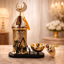 Crescent Top Bakhoor Burner & Incense Holder Set (Copy)18332-30 to 35