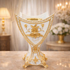 Ornate Pedestal Incense Burner – Classic Floral Motif 18344-35