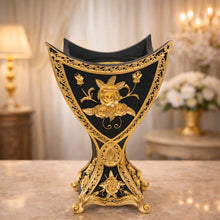 Ornate Pedestal Incense Burner – Classic Floral Motif 18344-35