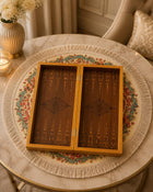 Eser Elegance Decorative Backgammon Motif 2